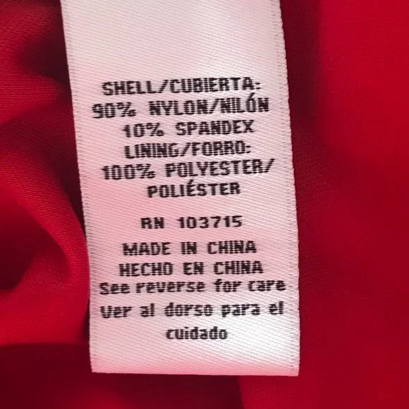 Zac & Rachel Red Lacy Blouse (NWT) - Picture 10 of 10